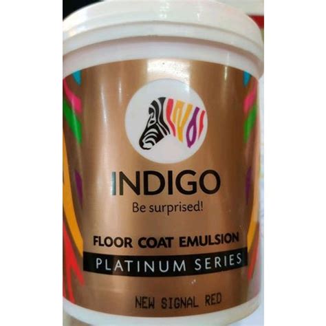 Indigo Floor Coat Emulsion Paint Packaging Size 5 L Rs 400 Litre
