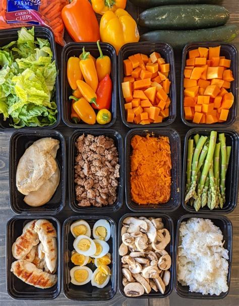 Easy Meal Prep For Weight Loss Week Protein And Vegetables Health