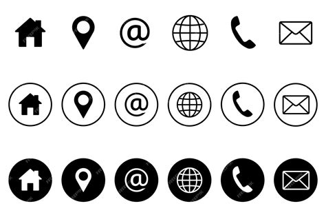 Email Address Icon Vector