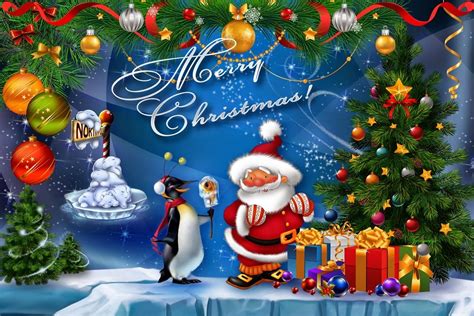Happy Christmas Day Wallpapers Wallpaper Cave
