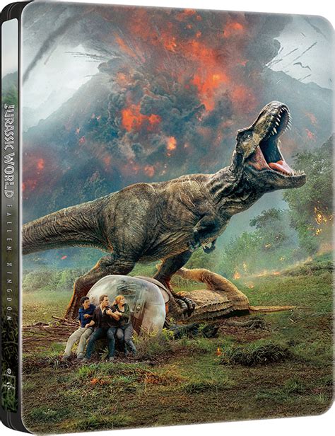 Jurassic World El Reino Caído Edición Metálica Blu Ray 3d