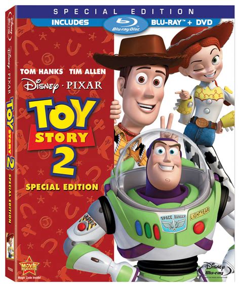 Toy Story 1 And 2 On Blu Raydvd Combo Pack March 23 2010 Chip And Company