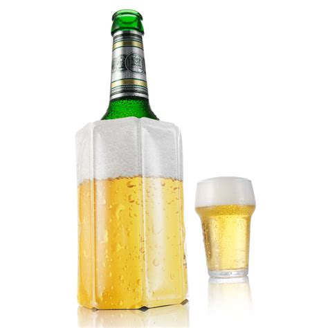 Vacuvin Rapid Ice Beer Cooler Sleeve Decanting And Serving