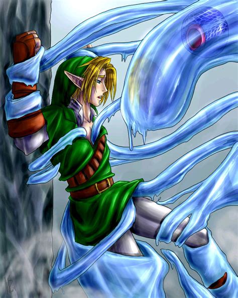 Link And Morpha The Legend Of Zelda And The Legend Of