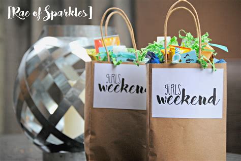 Girls Weekend Gift Bags | Weekend gifts, Girls weekend gifts, Girls weekend gifts bags