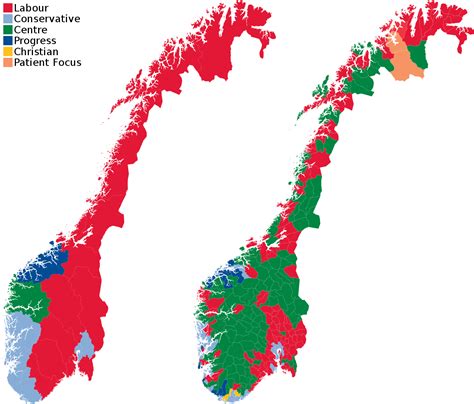 Norway Legislative Election 2021 Electoral Geography 20
