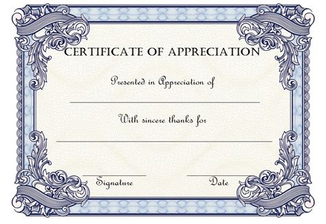 10 Editable Certificate Of Appreciation Templates Fresh