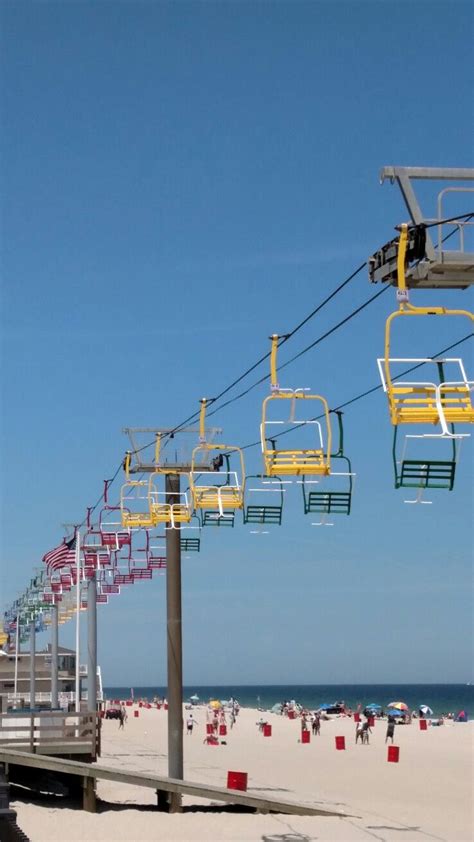 Overhead View Seaside Heights Seaside Heights Boardwalk Seaside Park