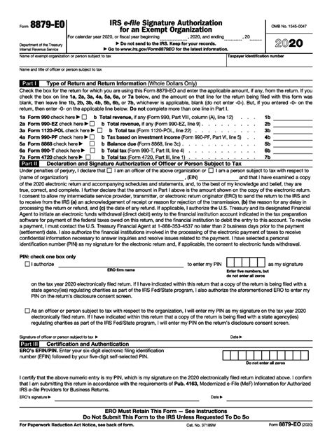 What Is Tax Form 8879 Fill Out And Sign Printable Pdf Template Signnow