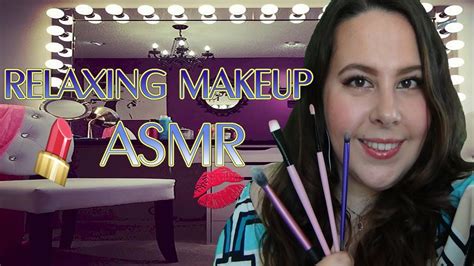 Relaxing Makeup Asmr Eng 💄 ~ Makeup Artist Roleplay 💋 Youtube