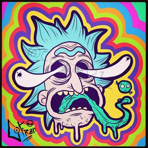 Trippy Rick And Morty Drawings Bestler