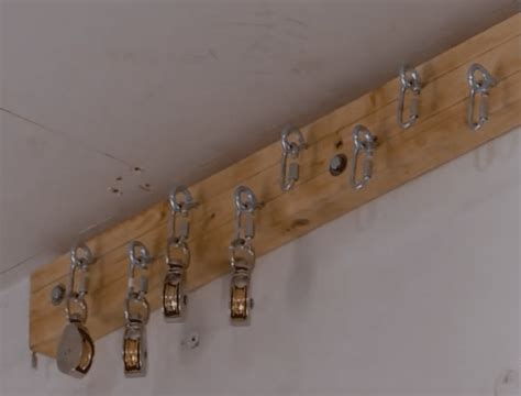 Explore • home decor • storage and organization • garage storage. Diy Garage Pulley System From Ceiling | Taraba Home Review