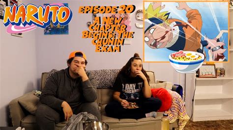 Naruto Episode 20 A New Chapter Begins The Chunin Exam Reaction