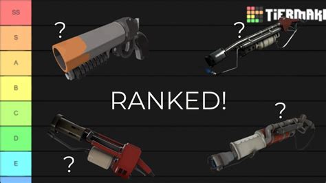 Tf2 Pyro Weapons Tier List Youtube