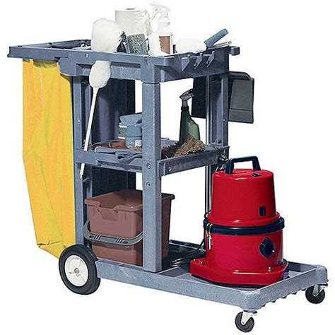 Contico Struct O Cart Mobile Cleaning Trolley Grey 184gy Hunt Office