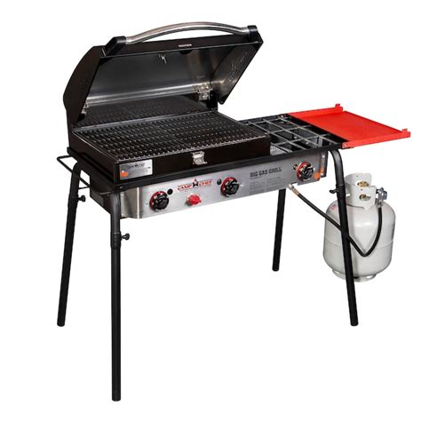 Camp Chef Big Gas Grill 3 Burners Propane Electronic Aluminized Steel