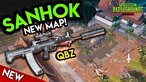 new map sanhok and new gun qbz pubg mobile update geek gaming tricks