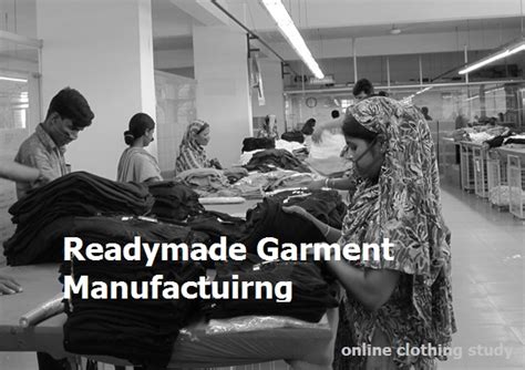 Readymade Garment Manufacturing An Overview