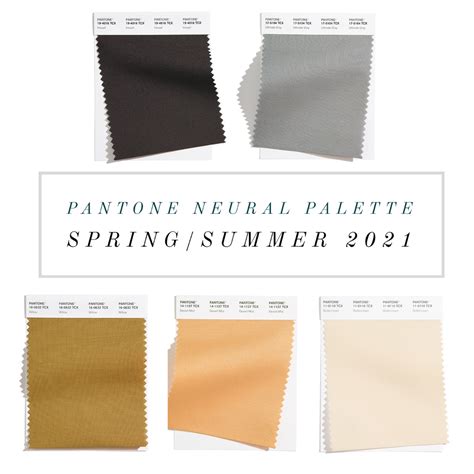 Spring Summer Color Palette 2021 Color Palette Pantone For Spring