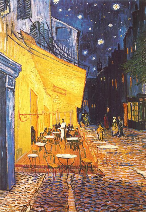 Van gogh had spent days on end working in the wheatfields, in the searing heat of the sun. Von Lilienfeld Vincent van Gogh Nachtcafe "Noční kavárna ...