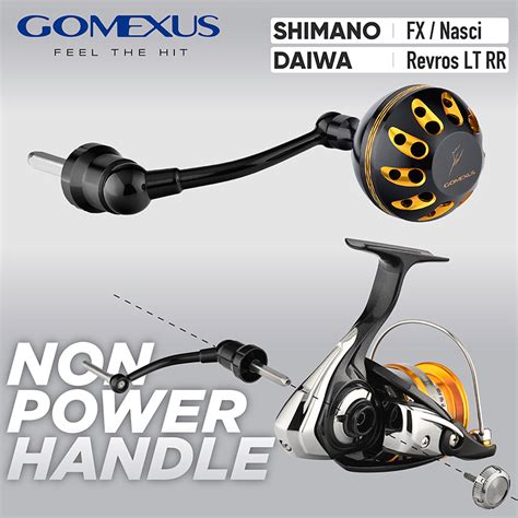 Gomexus Mm Non Power Handle For Shimano Sienna Fx Nasci Daiwa Revros
