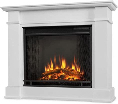 Real Flame Devin Indoor Electric Fireplace White Home