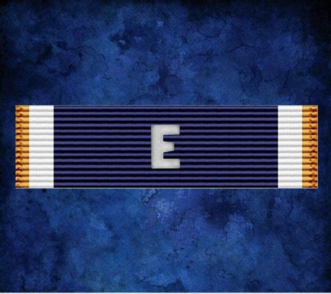 Battle E Battle Efficiency Ribbon Us Navy Marines Pin Up Military