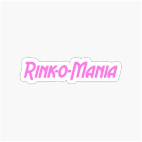 Rink O Mania Sticker For Sale By Azaleae Redbubble
