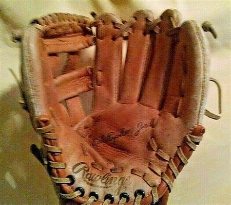 Cal Ripken Jr Glove Baseball Rawlings Rbg36y Fast Back Holdster Edge U