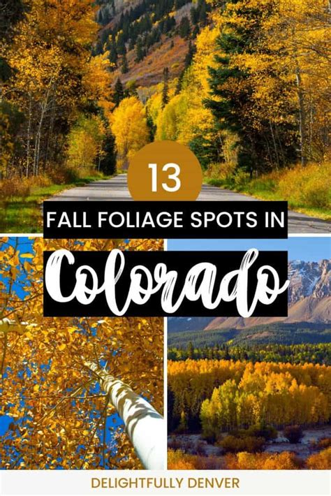 13 Best Places To See Fall Colors In Colorado Delightfully Denver