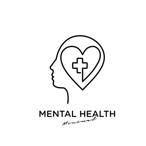 Mental Health Vector Logo Icon Design 2427888 Vector Art At Vecteezy