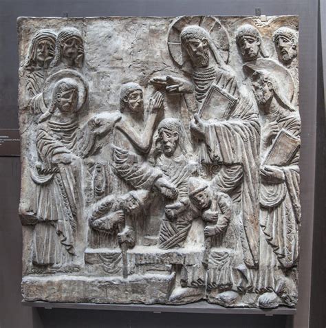 Bible Story Relief Exhibition Hall Of Victoria And Albert Museum