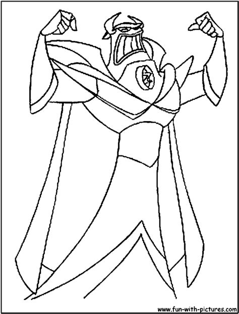 Zurg Coloring Pages Toy Story Zurg Coloring Pages At