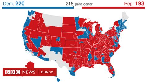 Elecciones en Estados Unidos los mapas que muestran el país