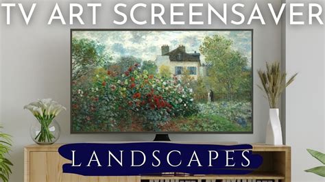 Landscape Art Slideshow For Your Tv Famous Paintings Screensaver Hours No Sound Youtube