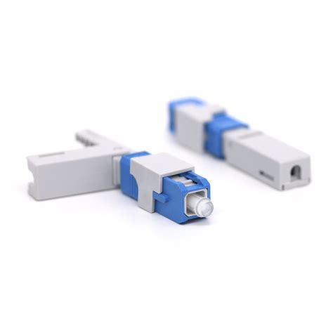 Ftth Sc Upc Fiber Optic Quick Connector Cold Splice Quick Assembly Connector Pre Embedded Fast
