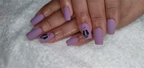 Lilac Nails Beauty Finger Nails Ongles Syringa Vulgaris Beauty