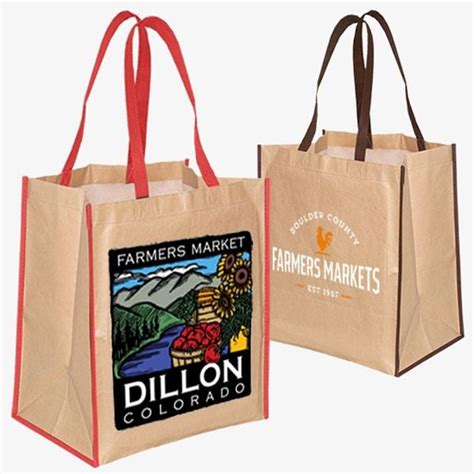 Custom Recycled Shopping Bags Branded Eco Friendly Bags