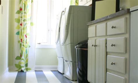 Floor stencils from royal design studio can make it look like you step 1: Learn How to Paint Vinyl Floors {yes, you CAN do that!}