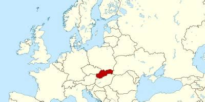 Eslovaquia se encuentra en europa y su código de país es sk (su código de 3 letras es svk). Eslovaquia mapa de europa - Mapa de Eslovaquia mapa de ...