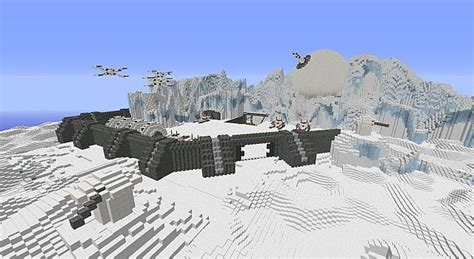 Star Wars Rebel Hoth Base By Ghostmod Minecraft Project