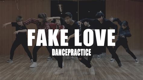 Bts방탄소년단 Fake Love Dance Practice By Dazzling Youtube