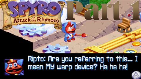 In this game, the characters explore different temples such as the wind temple, ice temple, and fire temple. Spyro - Attack of the Rhynocs Part 1 Ripto Returns! [HD ...