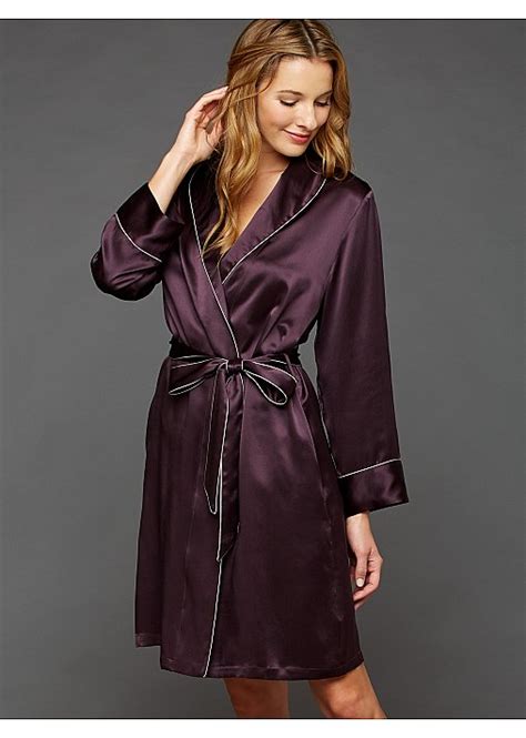 The Splendid Silk Short Robe Julianna Rae