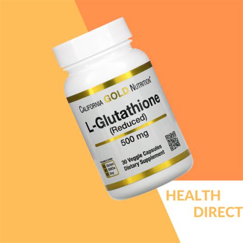 California Gold Nutrition L Glutathione Reduced 500 Mg 30 Veggie Capsules Lazada Ph