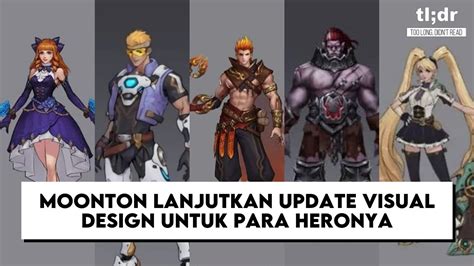 Moonton Siap Berikan Update Visual Design Kepada 12 Hero Mobile Legends