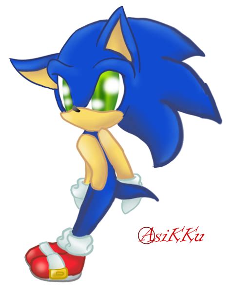 Chibi Sonic By Asikku On Deviantart