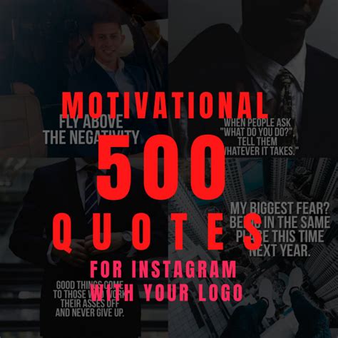 Design 500 Motivational Quotes For Instagram By Ag11studio Fiverr