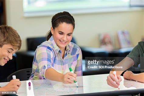 School Kids Working Together Class Cartoon Photos And Premium High Res