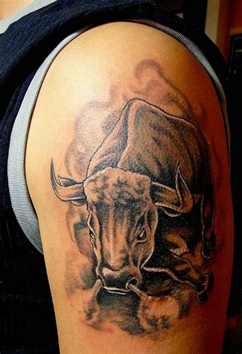 30 Awesome Taurus Tattoos Stier Tiertattoos Und Tattoo Ideen